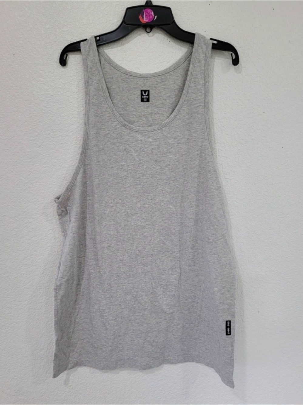 ASRV Men’s Light Gray Tank Top dsg 0847